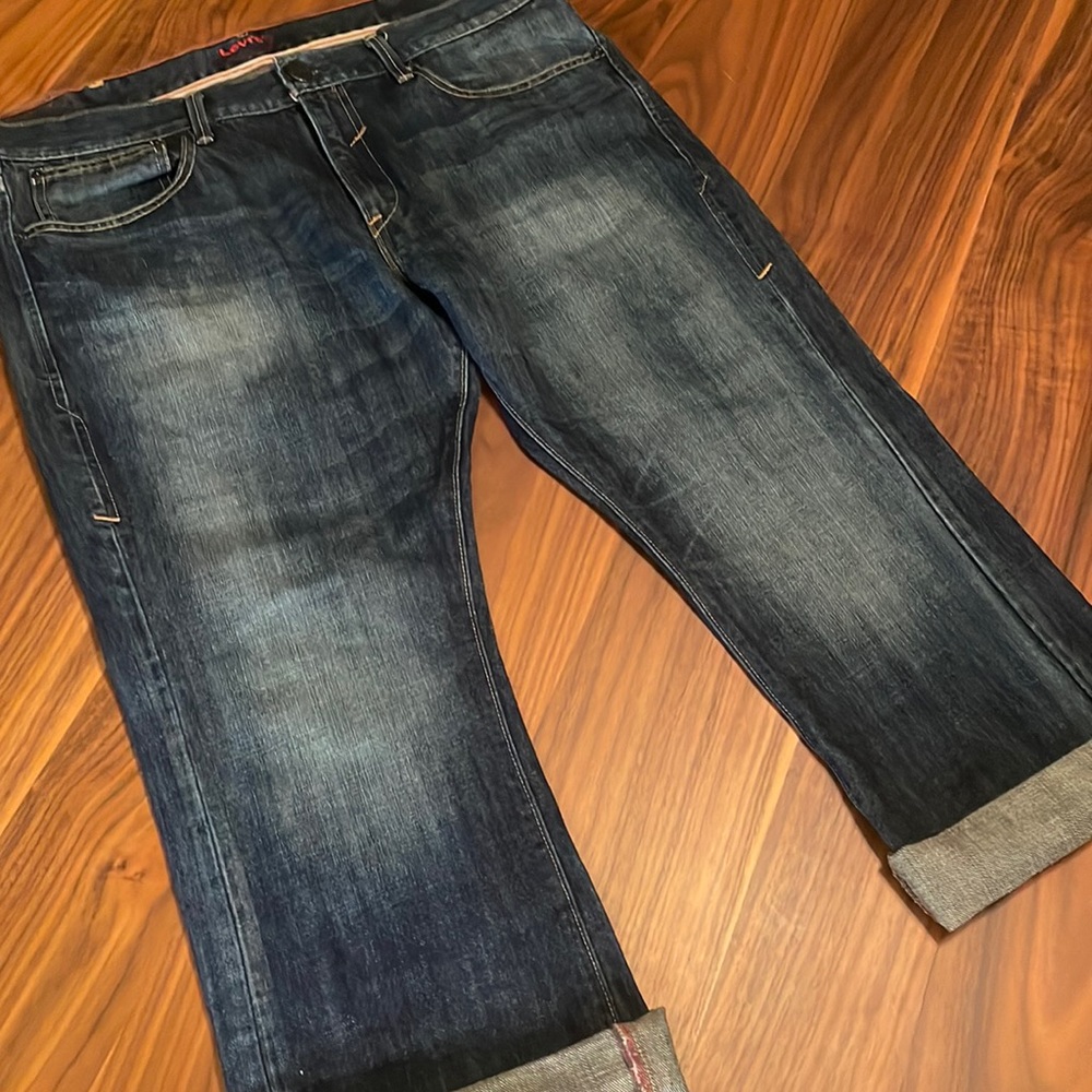 Levi’s Red Medium Wash Boot Cut - 38x30